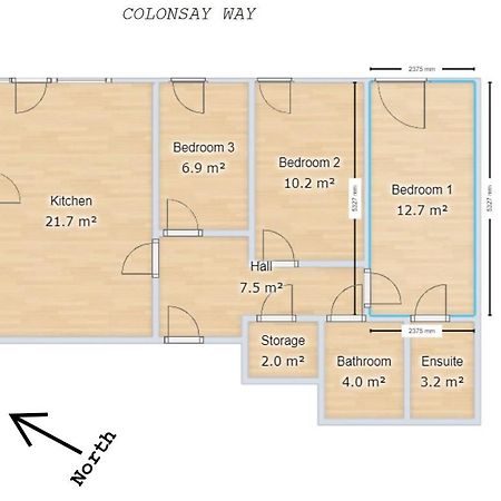 Fabulous 3 Bedroom Flat EDI Exterior photo