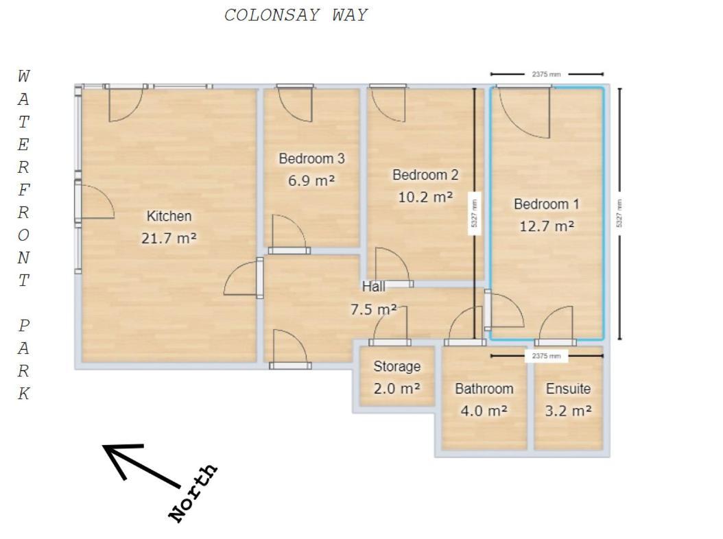 Fabulous 3 Bedroom Flat EDI Exterior photo